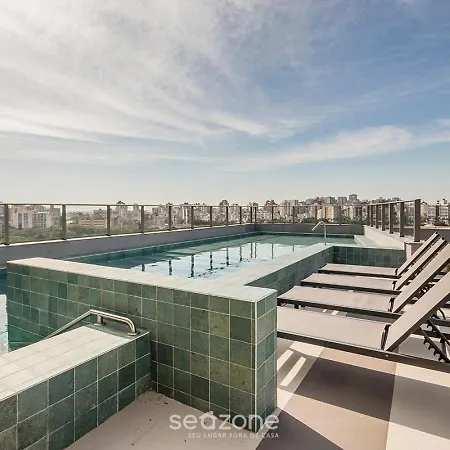 Estudio Em Predio Com Piscina Em Porto Alegre - Jre