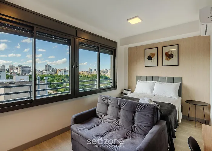 Apartamento Estudio Em Predio Com Piscina Em - Jre Porto Alegre