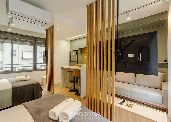 Apartamento Estudio Em Predio Com Piscina Em - Jre