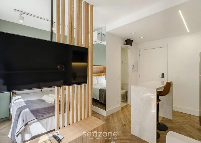 Estudio Em Predio Com Piscina Em - Jre Apartamento