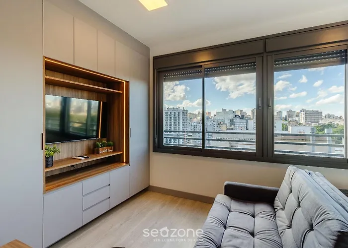 Apartamento Estudio Em Predio Com Piscina Em - Jre Porto Alegre